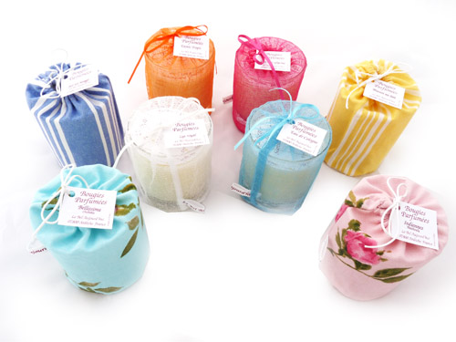 Bougies senteurs Printemps Eté